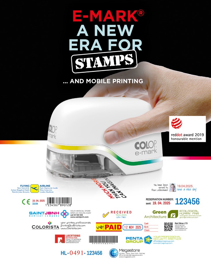 E-Mark Mobile Printer